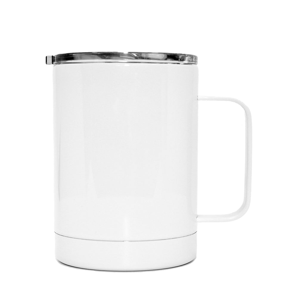 Camper sublimation tumbler with handle